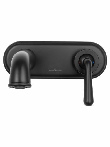 Смеситель для раковины Wonzon & Woghand Steam WW-88869008-MB встраиваемый в стену черный - фото 2