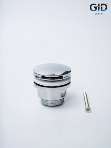 Донный клапан Gid Minucia 76603K хром - фото 4