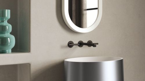 Раковина из искусственного камня Zenon Elipse 4000.000.000.000.39675 50х40 напольная цвет белый - фото 4