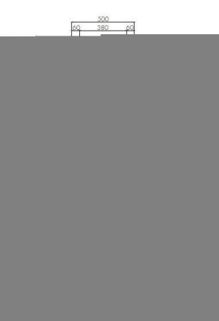 Зеркало Aquaton Йорк 1A171002YO010 50х90 подвесное