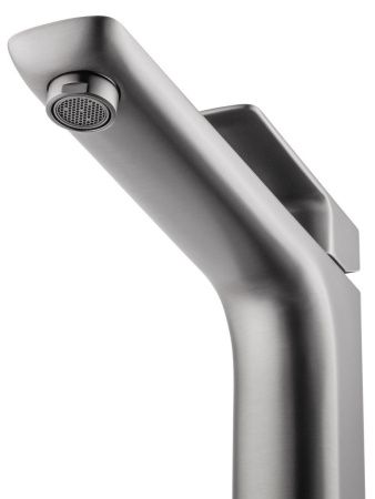 Смеситель для раковины Wonzon & Woghand Edge WW-88239003-BGM на столешницу серый