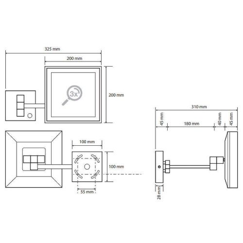 Косметическое зеркало Bemeta 116201202 - фото 2