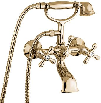 Смеситель для ванны Emmevi Deco Classic 12011/BR настенный бронза