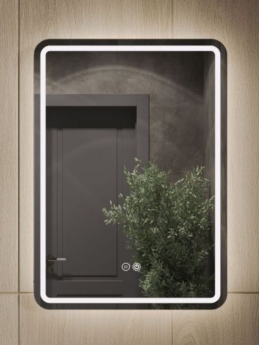 Зеркало с подсветкой и антизапотевателем Orange Nature ONP-60ZE 60х80 - фото 3