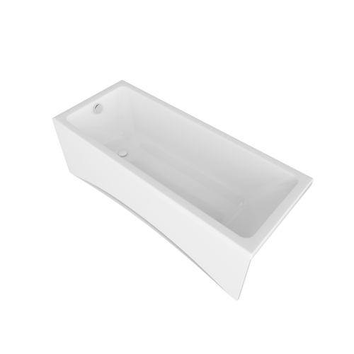 Ванна акриловая Тритон Элис Щ0000066028 170х70 пристенная прямоугольная без ножек и каркаса - фото 2