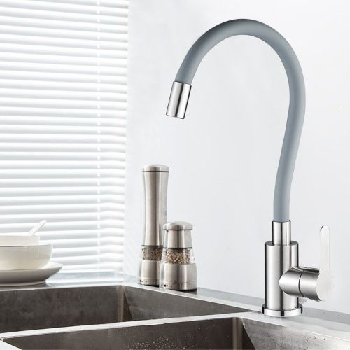 Смеситель для кухни WesnaArt Eko EKO05-141 на мойку сатин - фото 3