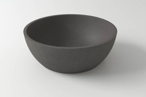 Раковина из искусственного камня Holbi MOON 2.02.001.44.4 40х40 накладная цвет серый