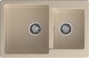 Кухонная мойка Granfest Practik P-780K кашемир 80х50 цвет бежевый поверхность матовая