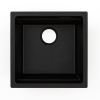 Кухонная мойка Grandex Aqua 500105 45х45 цвет черный поверхность матовая