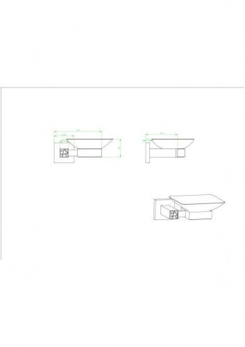 Мыльница CeramaLux Venezia 88604 - фото 2
