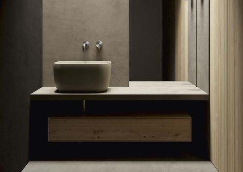 Раковина из сантехнического фарфора Galassia Lola 7500 50х40 накладная цвет белый - фото 3