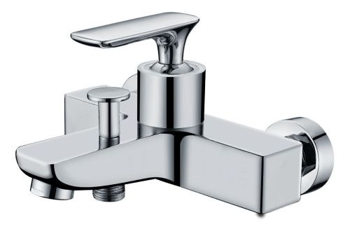 Смеситель для ванны AltroBagno Aperto AltroBagnoAperto0207Cr настенный хром - фото 2