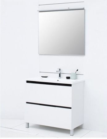 Зеркало De Aqua Сильвер SIL 405 090 S 90х80 подвесное