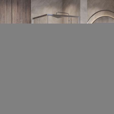 Душевой уголок Niagara Nova NG-6630-34 100х100 стекло прозрачное профиль хром без поддона