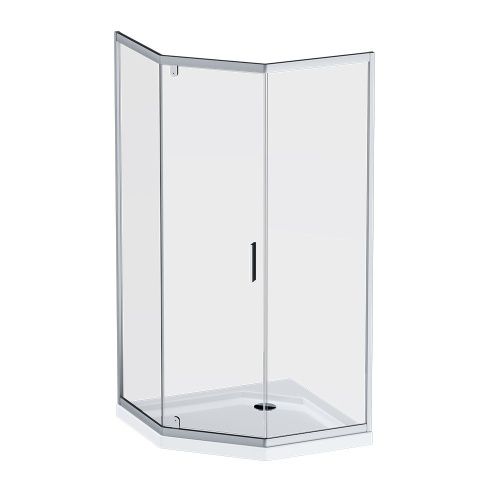 Душевой уголок Am.Pm Gem W90G-405-090MT 90х90 стекло прозрачное профиль хром без поддона - фото 2