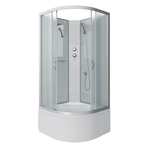 Душевая кабина Niagara Classic 23091424BK 100х100 четверть круга без крыши ориентация универсальная