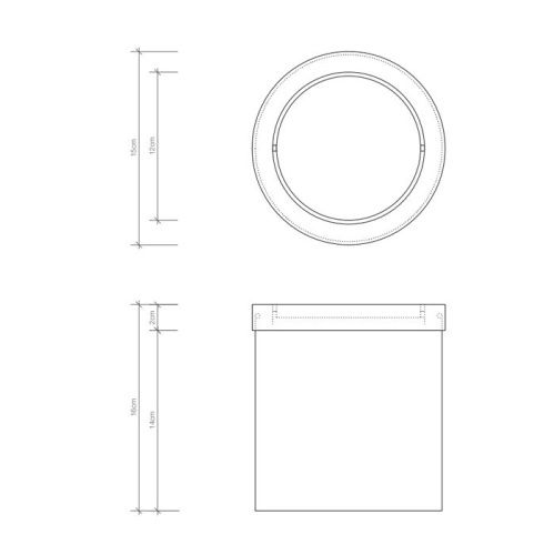 Ведро мусорное Decor Walther Universal 611070 - фото 2