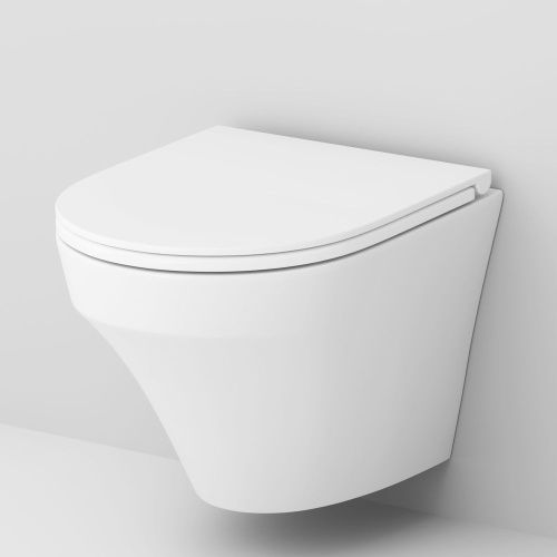 Чаша унитаза подвесная Am.Pm Inspire C501700WH цвет белый без сиденья безободковая душевой смыв - фото 5