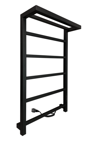 Полотенцесушитель электрический Indigo Brace Lux LCBLE70-40PBRRt 45х70 черный - фото 3