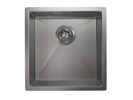 Кухонная мойка Granula 4445U, СТАЛЬ САТИН 45х45 цвет нержавеющая сталь поверхность матовая