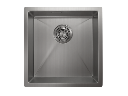 Кухонная мойка Granula 4445U, СТАЛЬ САТИН 45х45 цвет нержавеющая сталь поверхность матовая - фото 2