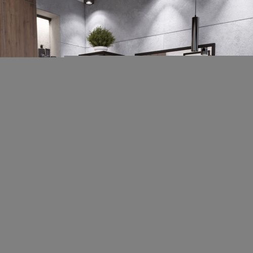 Столешница Grossman Лофт 509002 90х50 накладная цвет черный - фото 3