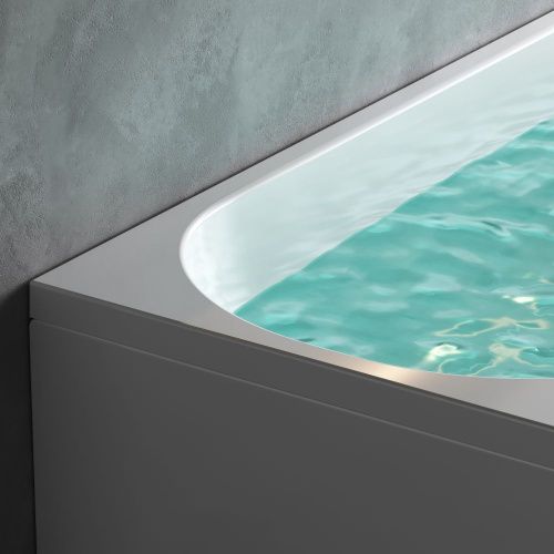 Ванна акриловая Am.Pm X-Joy W94A-170-075W-A 170х75 пристенная прямоугольная без каркаса - фото 5