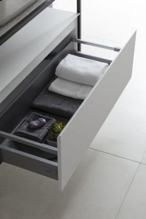 Тумба под раковину Allen Brau Priority 1.31003.WM 100х50 напольная цвет белый