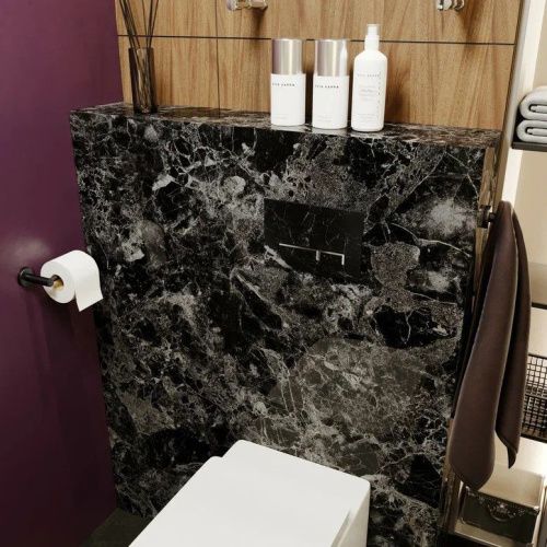 Клавиша смыва механическая Lavinia Boho RelFix 38050901 цвет черный - фото 4