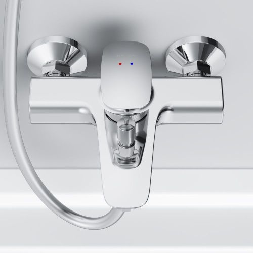 Смеситель для ванны и душа Am.Pm Spirit V2.1 F71A10000 настенный хром - фото 5