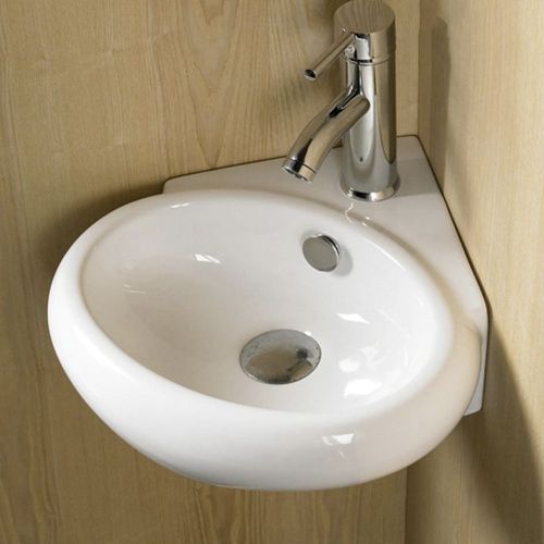 Раковина из сантехнического фарфора Melana 320350-805 40х40 накладная цвет белый 1 отверстие под смеситель - фото 2