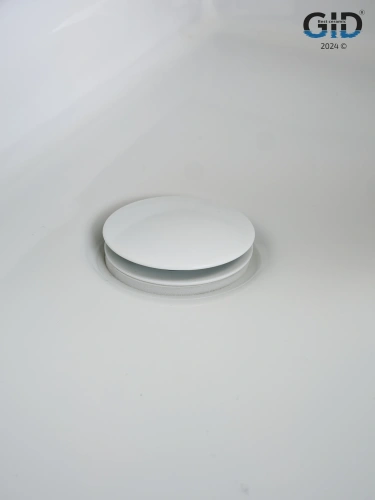 Донный клапан Gid Minucia 76606K белый - фото 5