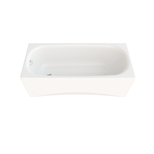 Ванна акриловая Тритон Ультра Щ0000017117 160х70 пристенная прямоугольная без ножек и каркаса - фото 2