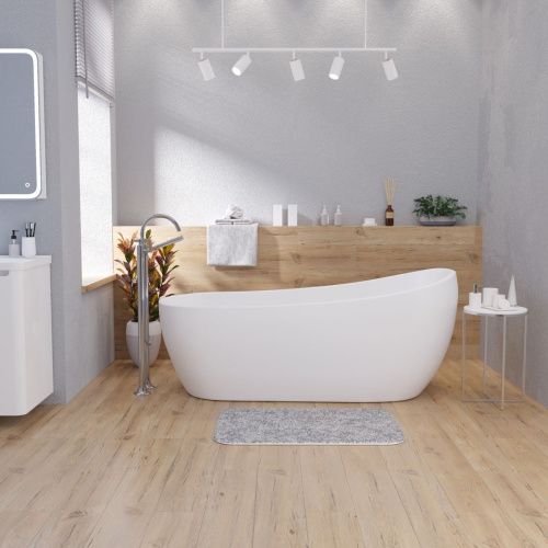 Ванна акриловая Grossman Galaxy GR-1403M 170х75 отдельностоящая овальная с ножками - фото 2