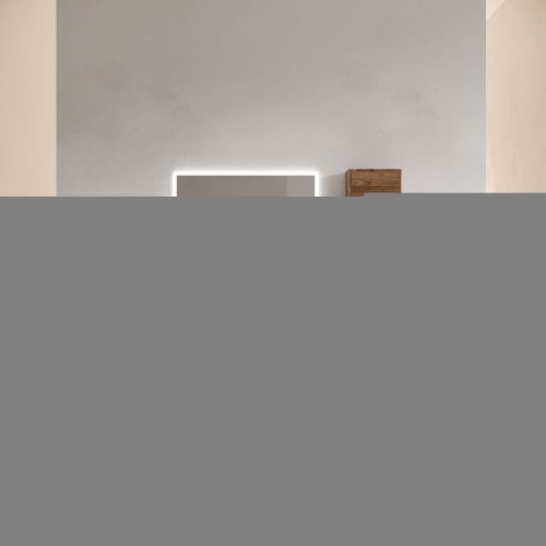 Тумба под раковину Sancos Libra LB100ECH 100х50 подвесная цвет коричневый - фото 2