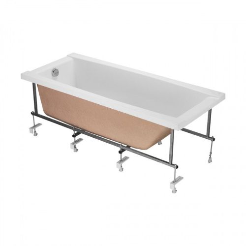 Ванна акриловая Santek Санторини 1WH302487 170х70 пристенная прямоугольная без каркаса - фото 4