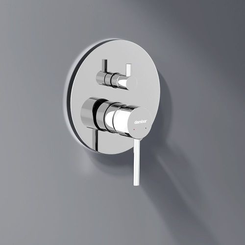 Душевая система Damixa Scandinavian Pure 936530000 встраиваемая в стену цвет хром - фото 5