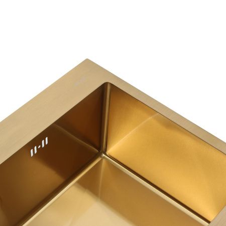 Кухонная мойка Melana ProfLine D6545HG золото 65х45 цвет золото поверхность матовая