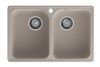 Кухонная мойка Granfest Quarz 15 песочный 75х50 цвет бежевый поверхность матовая