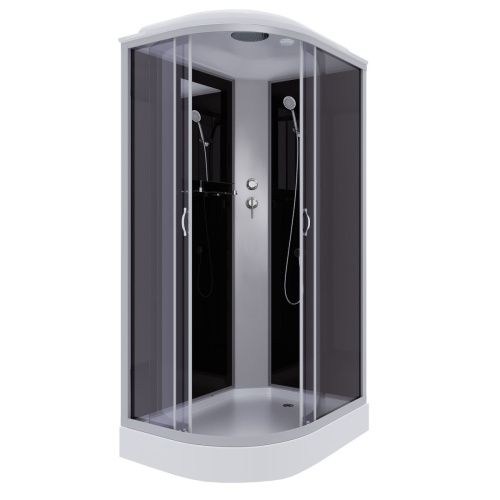 Душевая кабина Niagara Classic 35121433R 120х80 асимметричная с крышей ориентация правая