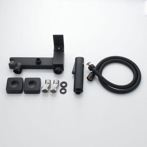 Гигиенический душ со смесителем Shevanik S96H S9605H-1 черный - фото 4
