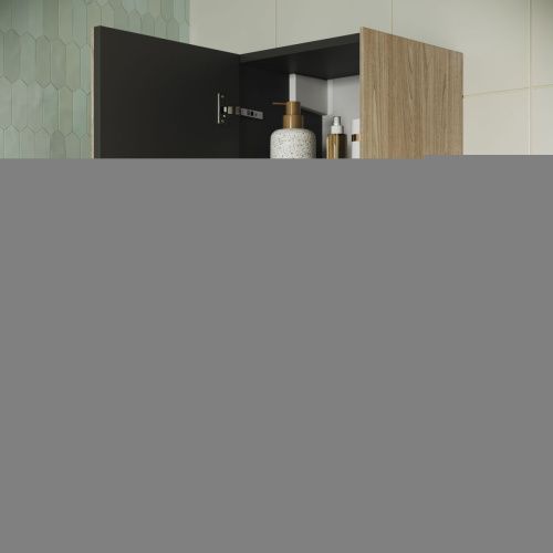 Шкаф-пенал Sancos Cento PCN35KE 40х160 подвесной цвет коричневый - фото 4