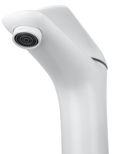 Смеситель Wonzon & Woghand WW-A41222-MW на раковину белый - фото 3