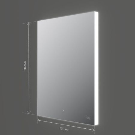 Зеркало с подсветкой Am.Pm X-Joy M85MOX10551S 60х70 подвесное