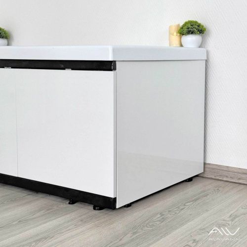 Экран под ванну Alavann Rita 70 см ALV0767001 торцевой МДФ белый - фото 4