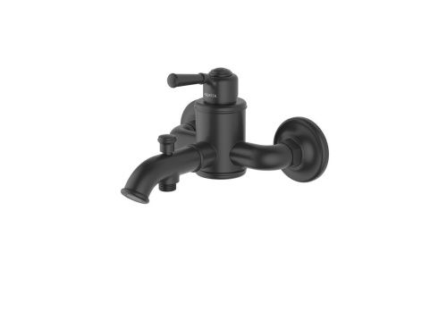 Смеситель для ванны Aquatek КЛАССИК AQ1540MB настенный черный - фото 2