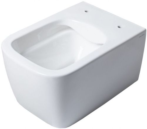 Чаша унитаза подвесная Allen Brau Liberty 4.32003.20 цвет белый без сиденья безободковая каскадный смыв - фото 5