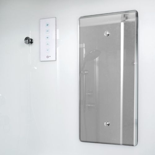 Душевая кабина AvaCan D511SEL 110х110 четверть круга с крышей ориентация универсальная - фото 5