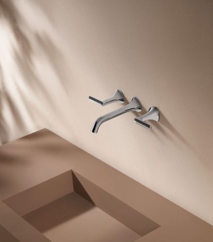 Смеситель для раковины Arrow AG4281CP встраиваемый в стену хром - фото 4