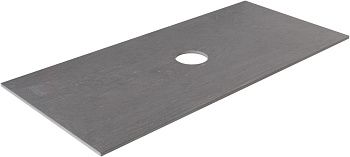 Столешница Allen Brau Reality 1.32025.GR-S 100х50 накладная цвет серый